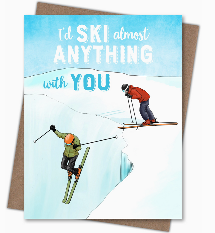 ski anything card - WK1