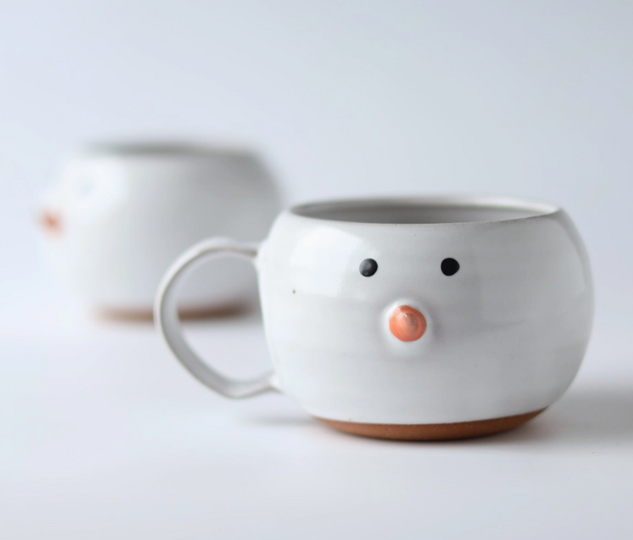 Snowman Short Mug