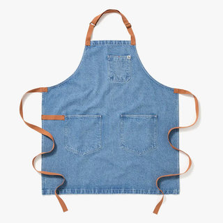 The Essential Apron Cedar Blue Denim