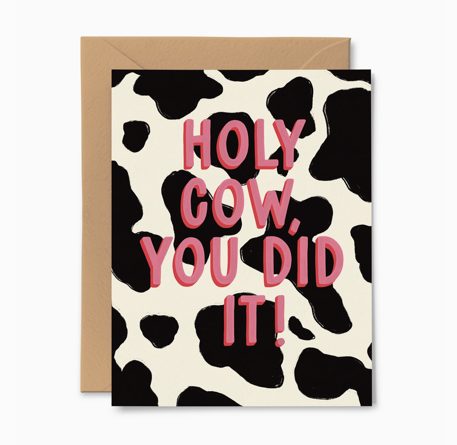 holy cow you did it card - PP4