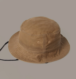 Waxed Canvas Bucket Hat - Field Tan L/XL