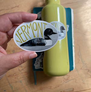 Vermont Loon Sticker