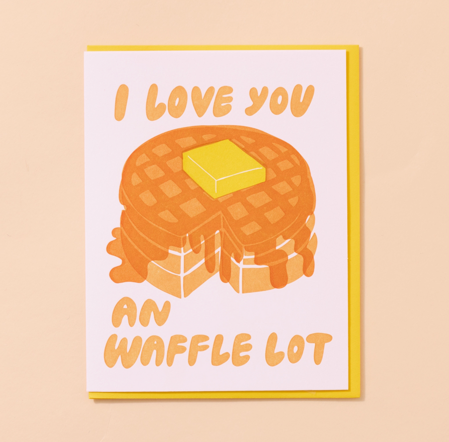 love waffle lot card - AH1