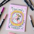 Load image into Gallery viewer, Cosmic Cowgirl Coloring Book
