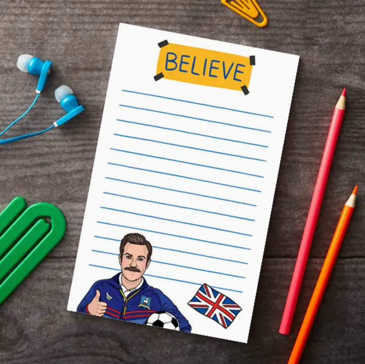 Ted Believe Notepad