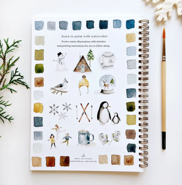 Watercolor Workbook - Winter