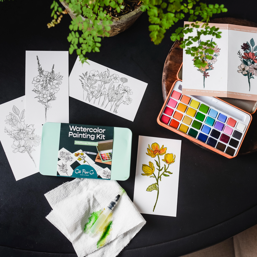 Wildflower Meadow Painting Kit