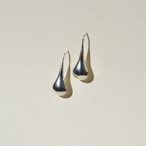 Sterling Silver Droplet Earring