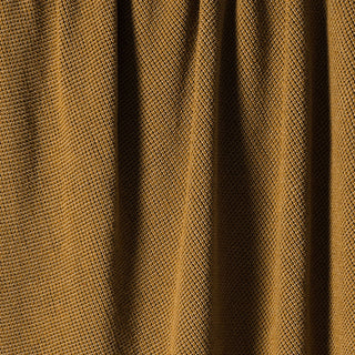 Wool Cardigan Throw Blanket Brown