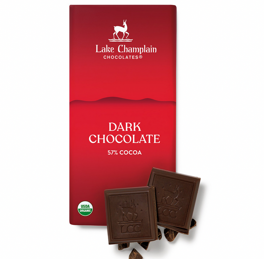 Lake Champlain Dark Chocolate Bar - Organic 57%