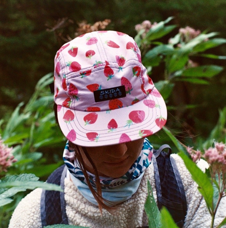 Skida Brim Hat - Strawberry Fields