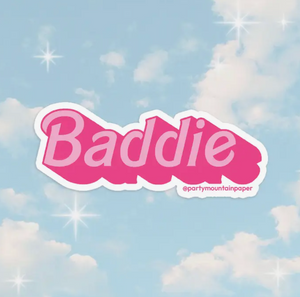 Baddie Sticker