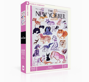 New Yorker Cover Doggies Puzzle - 750 Piece