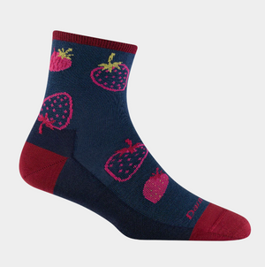 Darn Tough Women's Fruit Stand Shorty Socks - 6102 Midnight