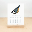 Load image into Gallery viewer, 2026 Block Print Desktop Calendar
