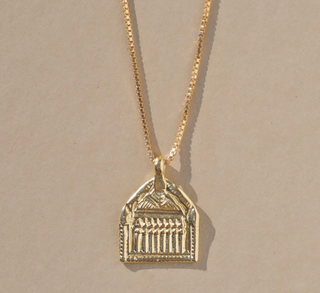 Janus Gold Vermeil Necklace - 18"