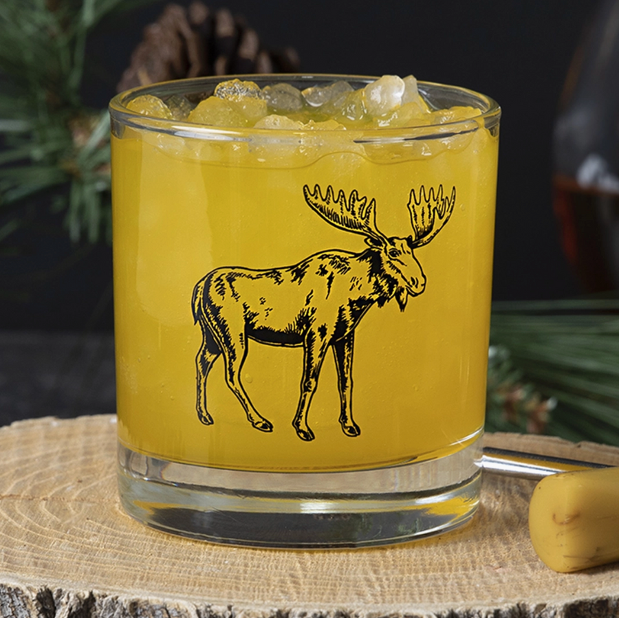 Moose Rocks Glass