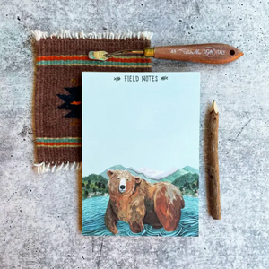 Glacier Grizzly Notepad