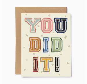 you did it card - PP4