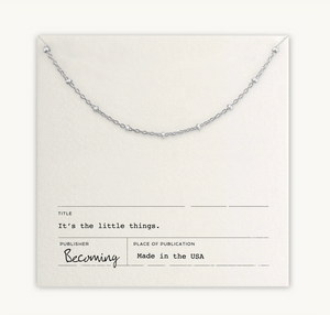 Little Things Necklace