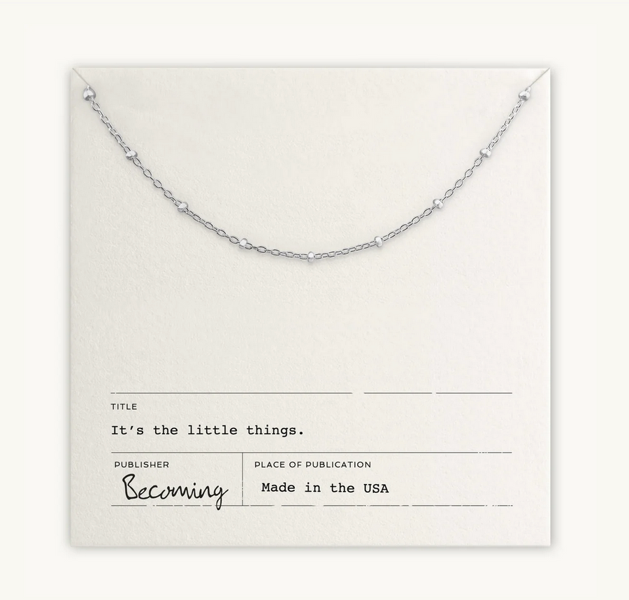 Little Things Necklace