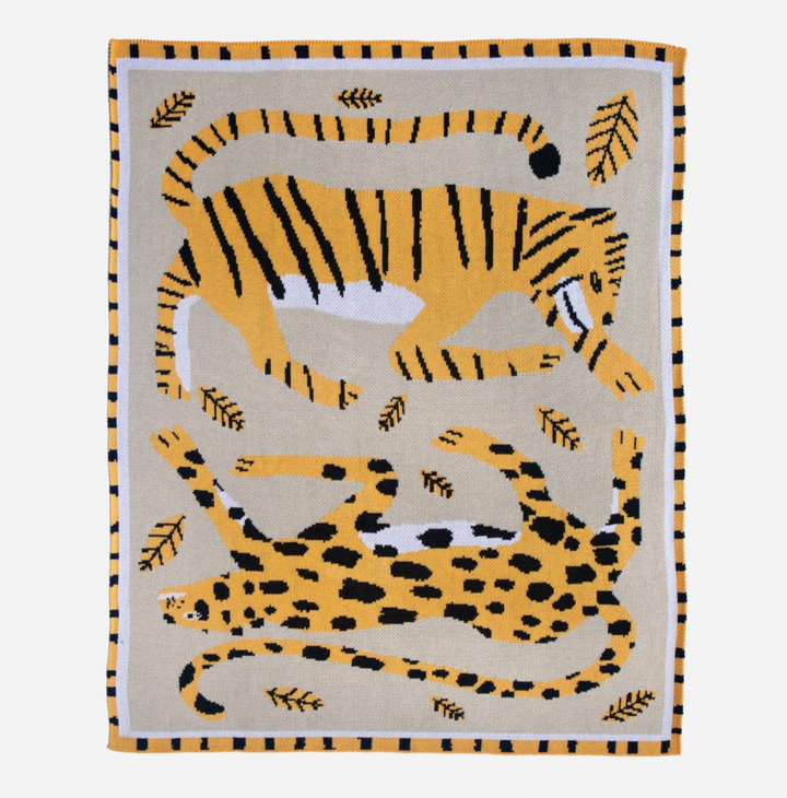 Big Cats Mini Blanket