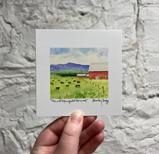 Unframed Mount Mansfield Print - 4x4