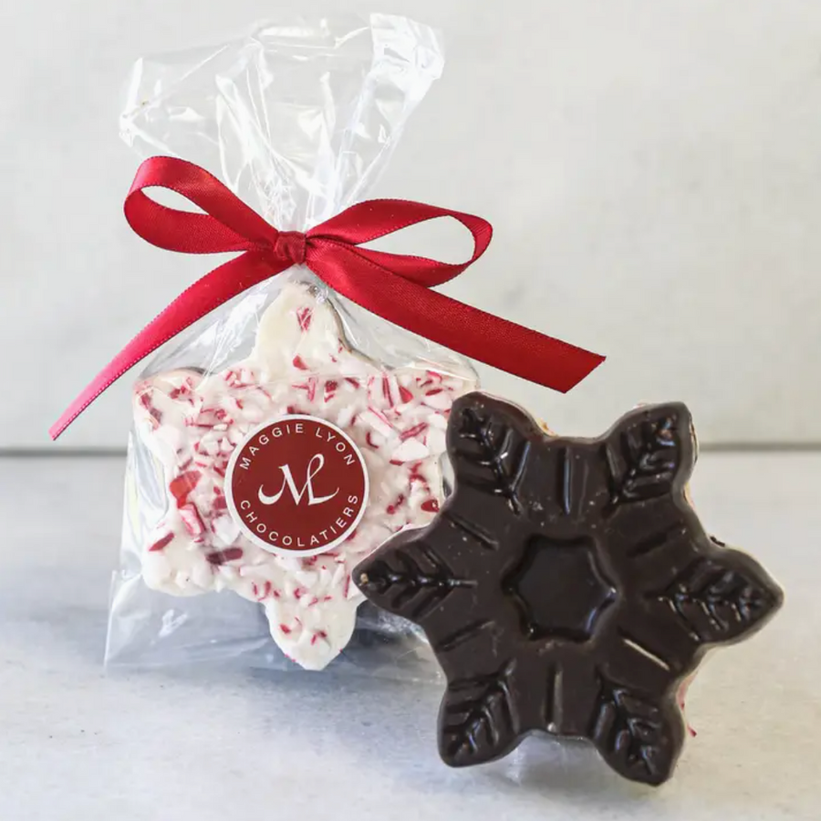 Peppermint Bark Snowflake - 2oz