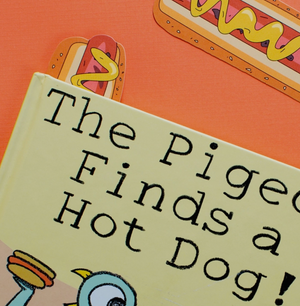 Hot Dog Die Cut Bookmark