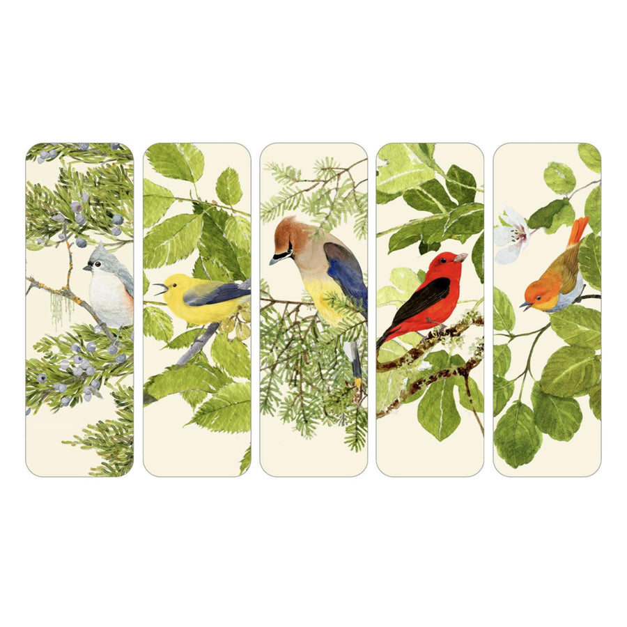 Bookmarks Set of 5 - Birdsong