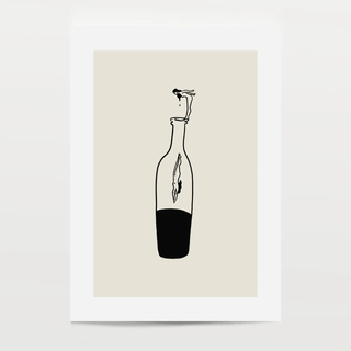Wine Dive Print 8x10