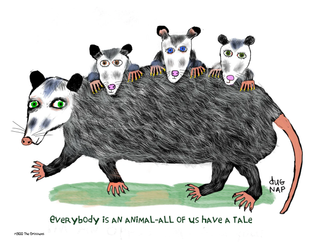 The Oppossums Mini Print