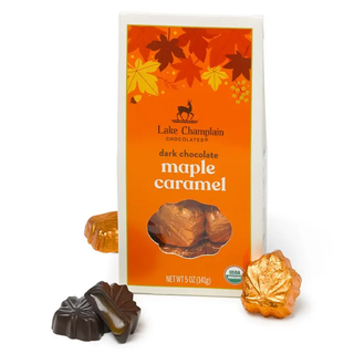 Vermont-Made Maple Caramel Leaf Chocolate Box