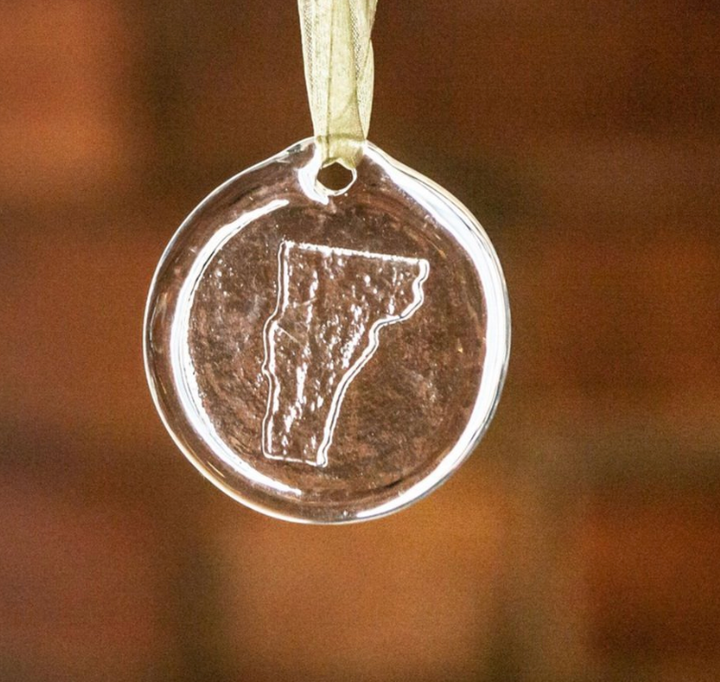 AO Glass Pressed Vermont Ornament