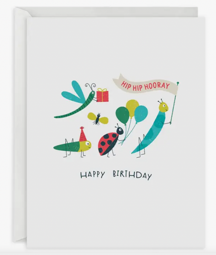 Birthday Bugs Card - TP5