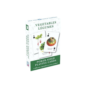 Vintage Vegetables Playing Cards