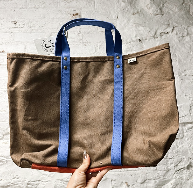 Woodbine Heavyweight Canvas Tote Bag - Tobacco