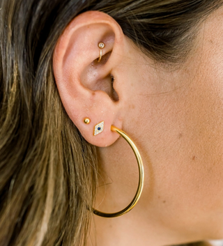 Elli Parr Classic Hoops - 18k Gold Vermeil