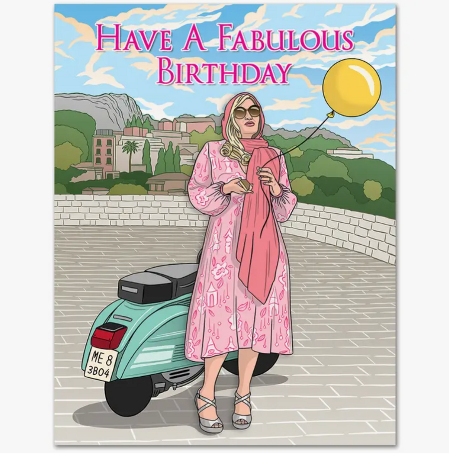 Jennifer Coolidge Fabulous Birthday Card - TF5