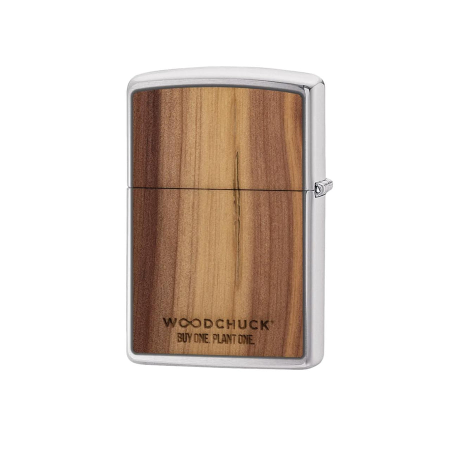 Zippo Lighter - Woodchuck Cedar 200