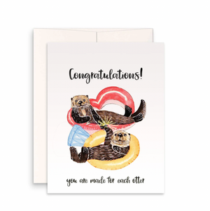 otter engagement card - LS4