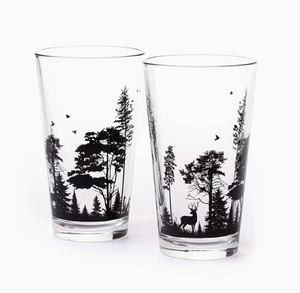 Forest Animals Pint Glass