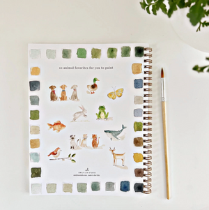 Watercolors Workbook - Animals