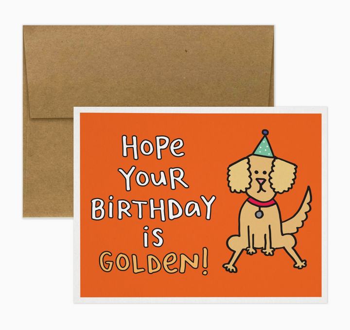 hope your birthday is golden card - TG5