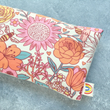 Load image into Gallery viewer, Weighted Lavender Eye Pillow - Pollinator Party Floral
