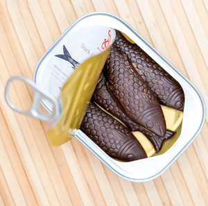 Chocolate Canned Sardines - Dark Chocolate