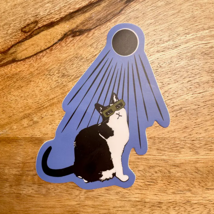 Eclipse Cat Eclipse Sticker