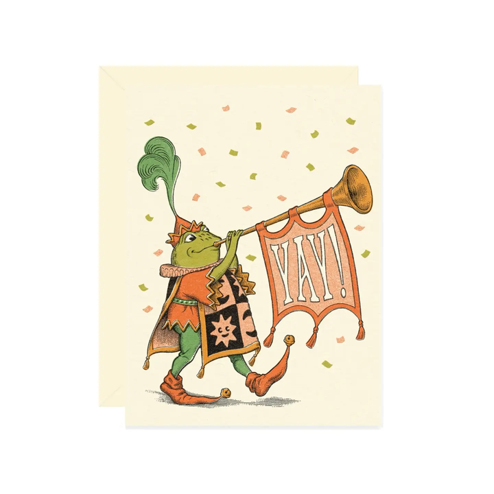 Froggy Yay Card - WP4