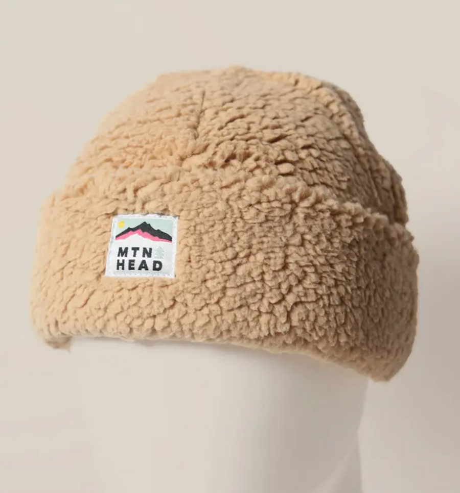 Sherpa Fleece Toque - Camel