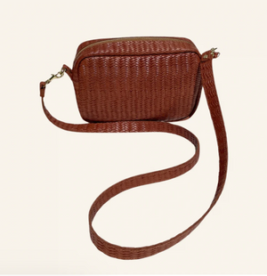 Siena Leather Cross Body Bag - Cognac